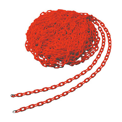 ﾌﾟﾗﾁｪｰﾝ 6mm×30m ﾚｯﾄﾞ 1個画像