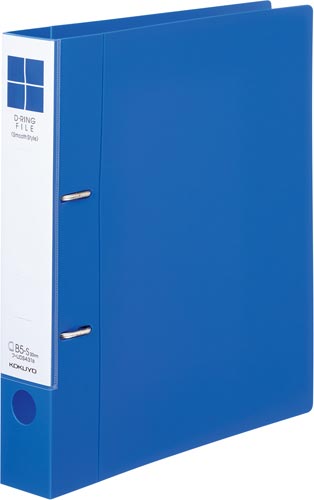 ＜スムーススタイル＞Ｂ５縦　背幅４５ｍｍ　青１０冊画像