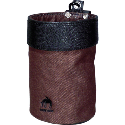 HUMHEM ｳｴｽﾄﾊﾞｯｸﾞ丸型 ﾌﾞﾗｳﾝ 1個画像