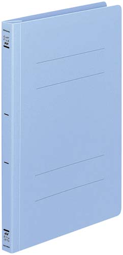 フラットファイル＜ＰＰ＞　Ｂ５縦　青　１０冊画像