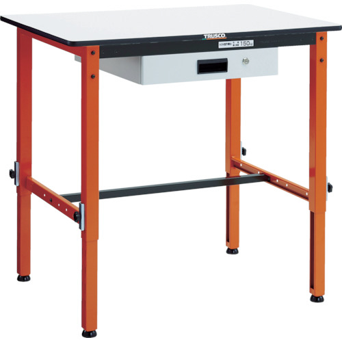 高さ調整式作業台 TFAEM型 薄型1段引出付 900×600 1台画像