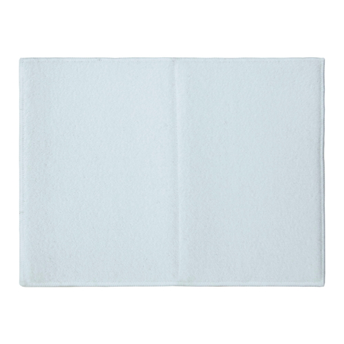 たたんで吊れる吸水水切りマット 30×40 ブルー画像
