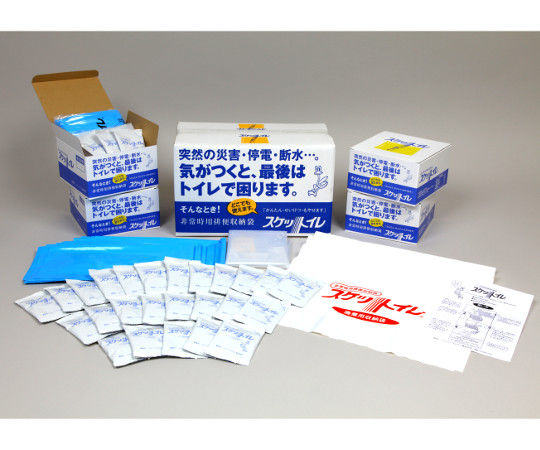 非常時用排便収納袋 スケットイレ 1箱（100回入）画像