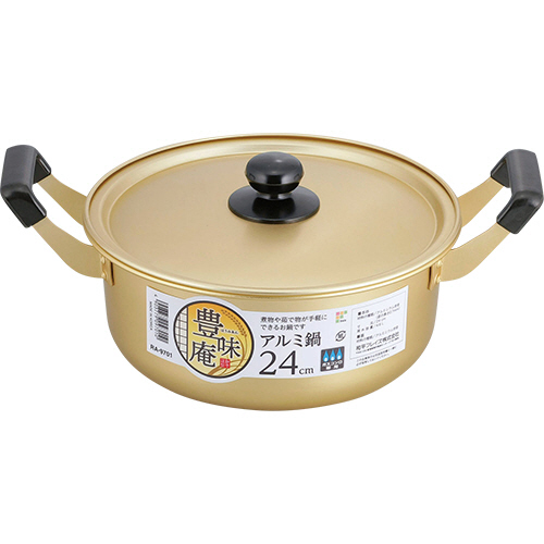 豊味庵 ｱﾙﾐ鍋 24cm 1個画像