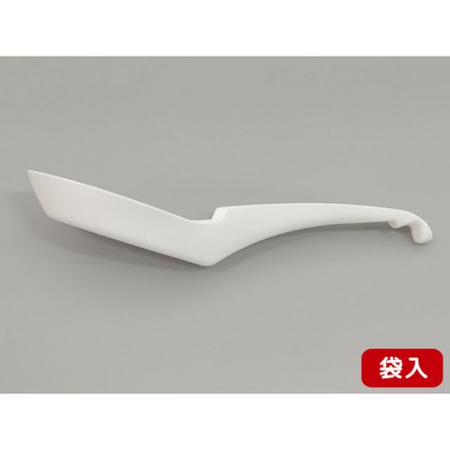 使い捨てレンゲ 袋入 レンゲスプーン アサヒ徳島 袋入りのレンゲが立てられた状態で細部まで見える