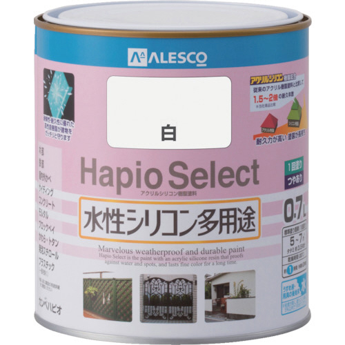 ALESCO ﾊﾋﾟｵｾﾚｸﾄ 0.7L 白 1缶画像