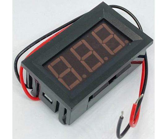 7セグLED 電圧計モジュール 赤