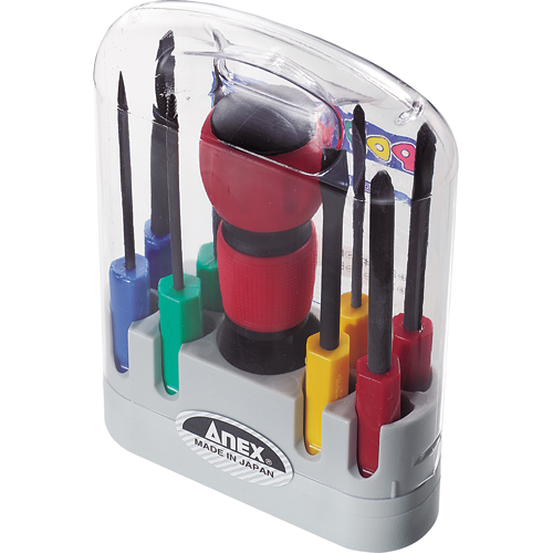 電工ｸﾞﾘｯﾌﾟ ﾄﾞﾗｲﾊﾞｰｾｯﾄ 8本組 1ｾｯﾄ画像