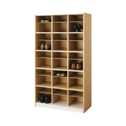 ＰＬスリッパシューズラック２　ハイ　３列　３０足用画像