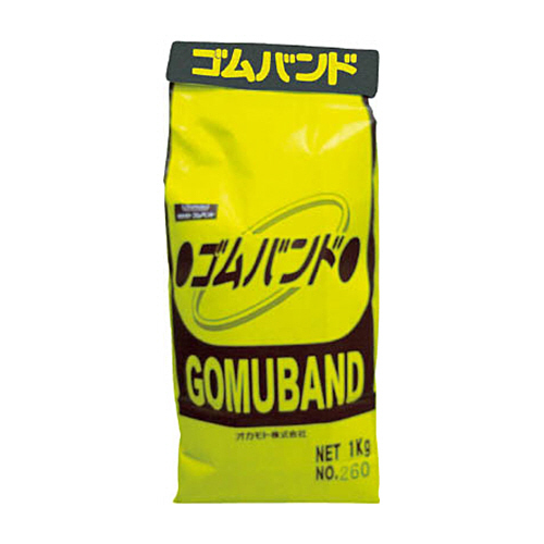 ｺﾞﾑﾊﾞﾝﾄﾞ 1kg袋入 1袋(1300本)画像