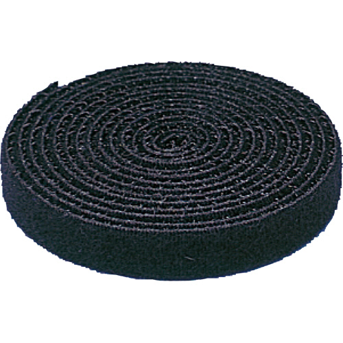 ｹｰﾌﾞﾙﾀｲ 面ﾌｧｽﾅｰ ﾌﾘｰｶｯﾄﾀｲﾌﾟ 長さ1500mm ﾌﾞﾗｯｸ 1本