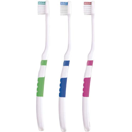 フレッシュ歯ブラシ　先端スパイラル　ふつう１２本入画像