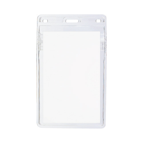 名札用表示面　タテ型　チャックタイプ　バラ画像