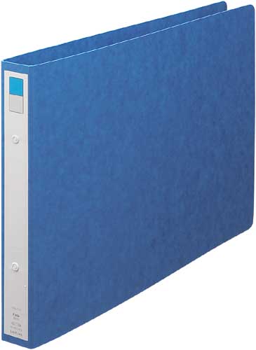 リヒトリングファイル　Ａ３横　２穴　藍　１０セット