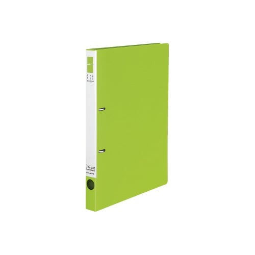 リングＦ＜スリムスタイル＞黄緑Ａ４縦背幅２７ｍｍ画像