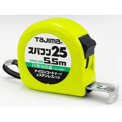 ｽﾊﾟｺﾝ25 5.5m/尺相当目盛付/ﾌﾞﾘｽﾀｰ 1個画像