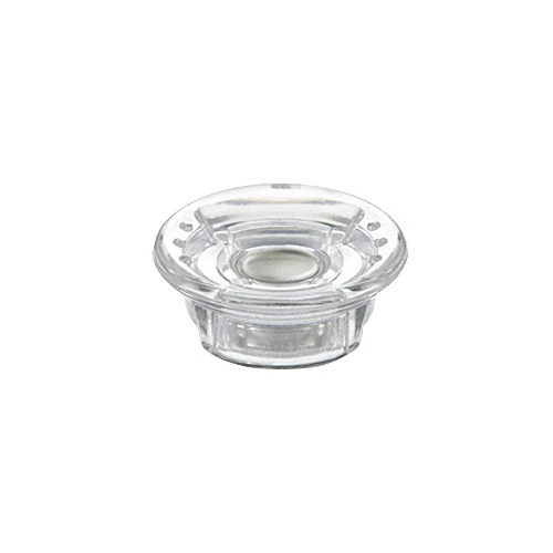 超強力ｶﾗｰﾏｸﾞﾈｯﾄ<ﾈｵﾏｸﾞ> φ20×7mm 透明 1ﾊﾟｯｸ(6個) 透明なパッケージに収められた円形の磁石が並ぶ様子