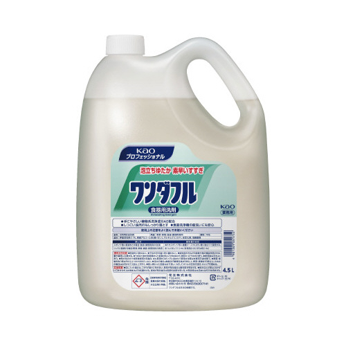業務用食器洗い洗剤　ワンダフル　４．５Ｌ画像