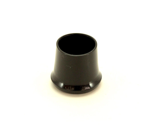 イスキャップ　黒丸　黒　対象脚サイズ25mm　4個入画像