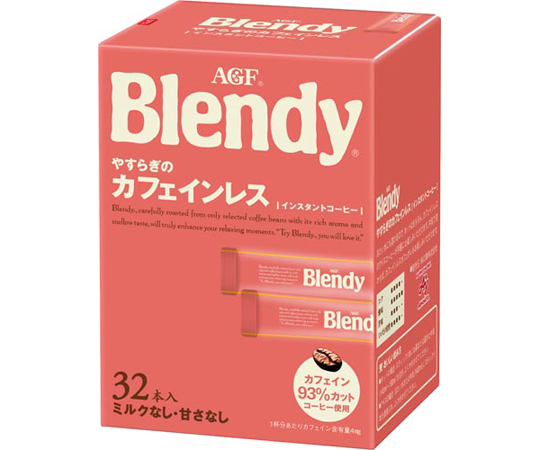 ブレンディインスタントカフェインレス32 1箱（32本入）画像