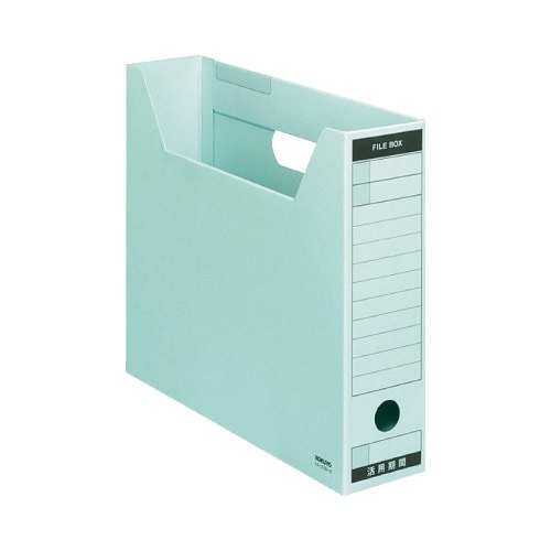 ファイルボックス　Ｂタイプスリム　Ａ４横　青画像