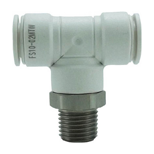 ﾀｯﾁｺﾈｸﾀｰﾌｧｲﾌﾞ ﾒｲﾙﾌﾞﾗﾝﾁﾃｨ(ﾎﾞﾜｲﾄﾎﾞﾃﾞｨｰ)10mm･R1/4 1個画像