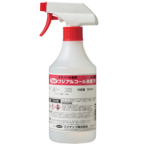 FUJINAPｱﾙｺｰﾙ除菌75 本体 500mL 1本画像