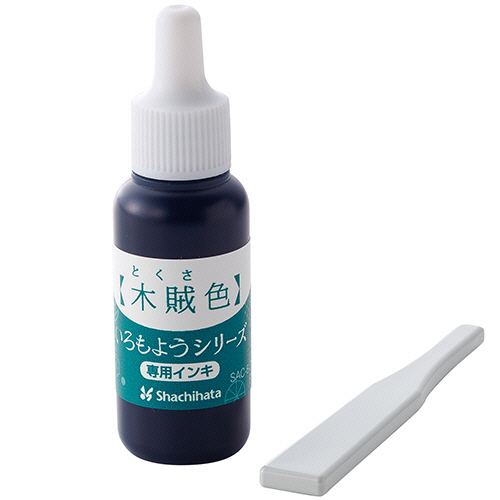 いろもようｼﾘｰｽﾞ 専用ｲﾝｷ 8mL 木賊色(とくさいろ) 1個画像