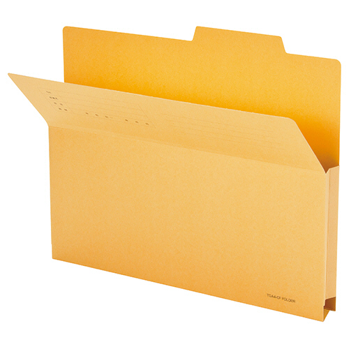 持ち出しﾌｫﾙﾀﾞｰ A4 ｲｴﾛｰ 1ﾊﾟｯｸ(10冊)画像