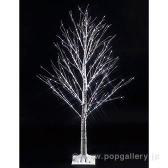 LEDホワイトバーチツリー（M）画像