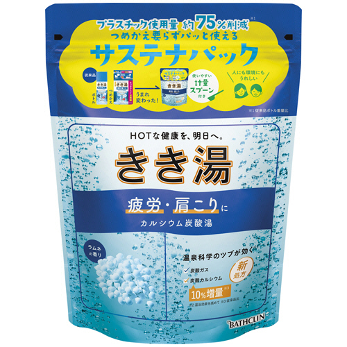 きき湯 ｶﾙｼｳﾑ炭酸湯 360g 1個