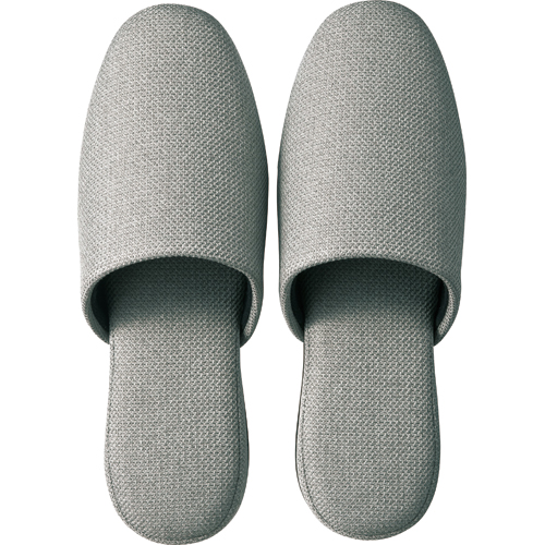 吊り込み疲れにくいｽﾘｯﾊﾟ ﾌﾞﾗｲﾄ ｸﾞﾚｰ 1足画像