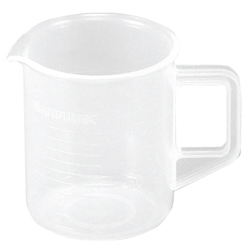 サンプラ　ポリプロピレン　手付ビーカー　100ml　1個