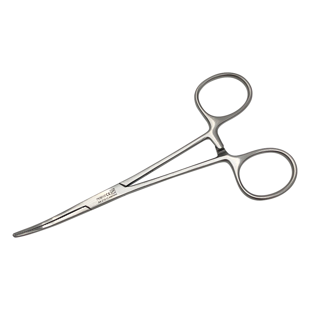 ペアン止血鉗子　無鈎　曲　130mm画像