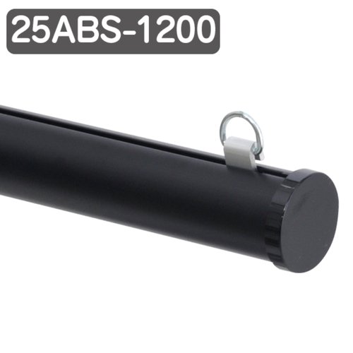 売場備品 メディアホルダー樹脂 25ABS-1200 黒 友屋画像