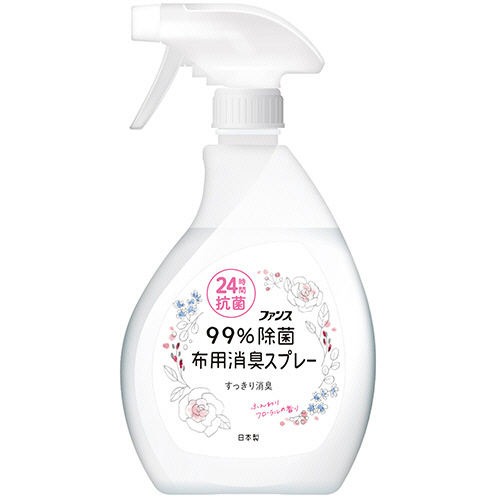 ﾌｧﾝｽ 布用消臭ｽﾌﾟﾚｰ 99%除菌 ふんわりﾌﾛｰﾗﾙの香り 本体 380mL 1本画像