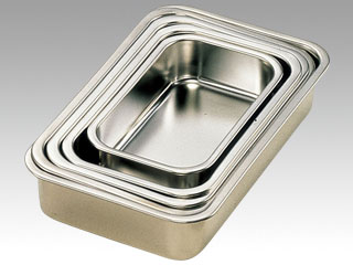 18-8 浅型長バット 22型画像