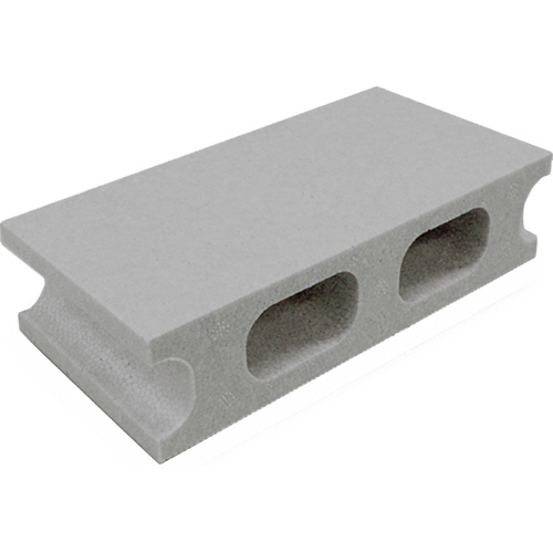 発泡ｽﾁﾛｰﾙ Kﾌﾞﾛｯｸ(ﾍﾞﾋﾞｰ) ｸﾞﾚｰ 1個画像