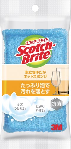 スコッチ・ブライトＴＭ泡立ちゆたかブルー　５個