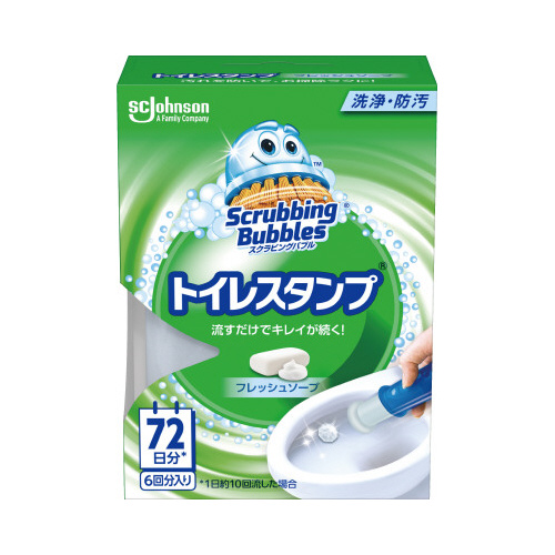 スクラビングバブル　トイレスタンプ　Ｆソープ本体