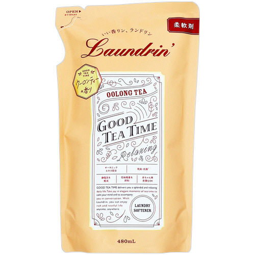 ﾗﾝﾄﾞﾘﾝ 柔軟剤 ｳｰﾛﾝﾃｨｰの香り 詰替 480mL 1個画像