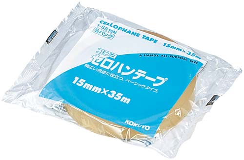 セロハンテープＳパック　１５ｍｍ×３５ｍ画像