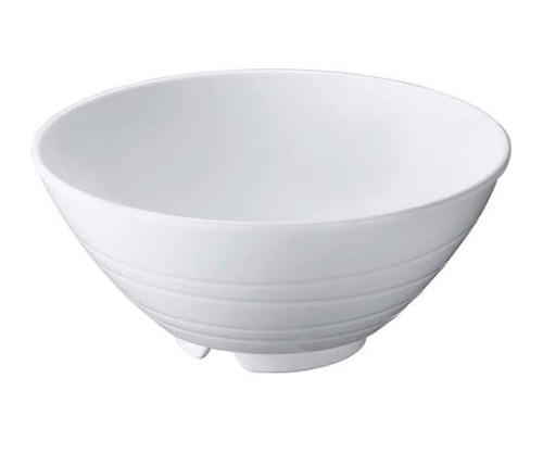 メラミン 飯茶碗(身) 小 YH-530-W画像