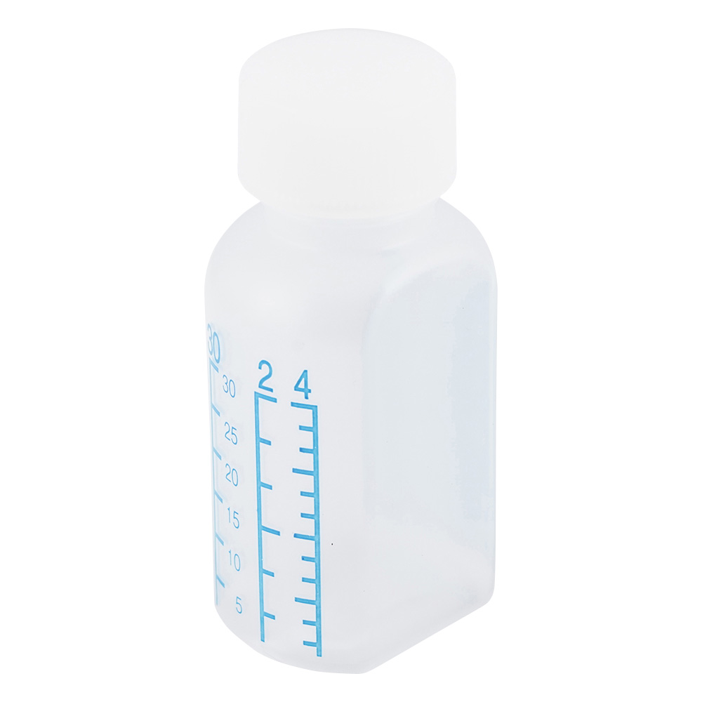 投薬瓶（カラー目盛付）　30mL　未滅菌260本入り画像