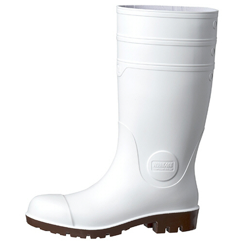 JIS規格 安全長靴 NW1000ｽｰﾊﾟｰ ﾎﾜｲﾄ 24.5cm 1足画像