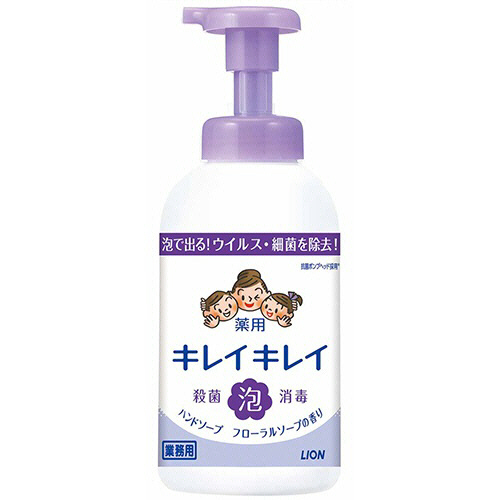 ｷﾚｲｷﾚｲ 薬用 泡ﾊﾝﾄﾞｿｰﾌﾟ ﾌﾛｰﾗﾙｿｰﾌﾟ 本体 550ml 1ｾｯﾄ(12個)画像