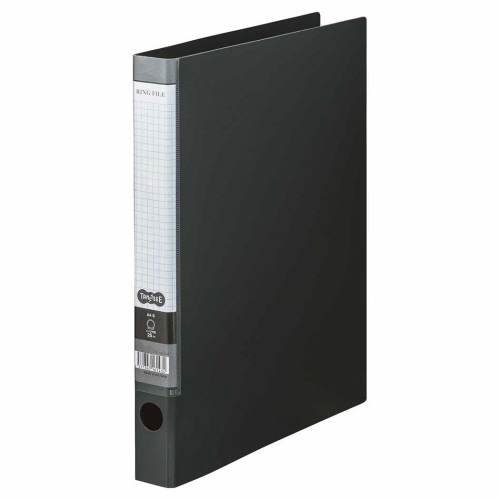 Oﾘﾝｸﾞﾌｧｲﾙ A4ﾀﾃ 2穴 170枚 ﾘﾝｸﾞ内径25mm背幅35mmﾀﾞｰｸｸﾞﾚｰ 1ｾｯﾄ(10冊)