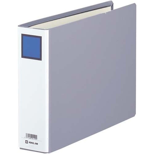 キングファイルＧ灰Ａ４横　背幅６６ｍｍ　３冊画像