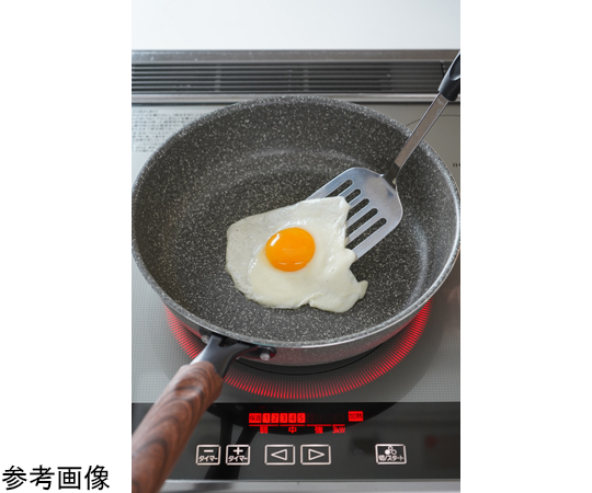 イージーロング IH対応フライパン 26cm 持ち手が付いたフライパンの上面が見える、シンプルなデザインの状態