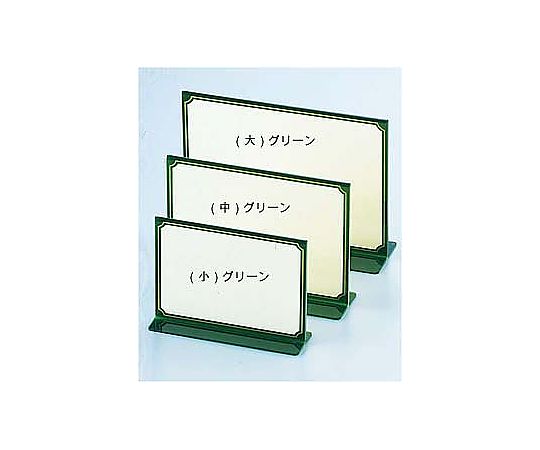 T型カラーメニュースタンド TS-101(大)グリーン画像